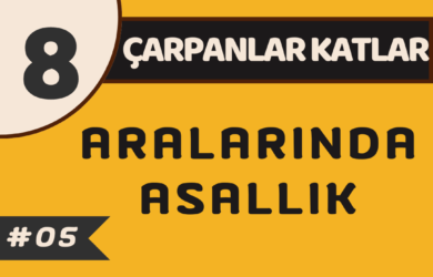 Aralarında asallık konu anlatımı